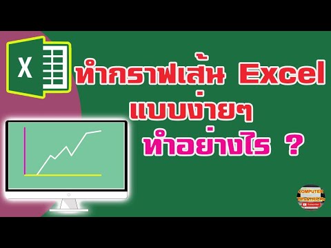 สร้างกราฟเส้นใน Excel  วิธีสร้างกราฟเส้นอย่างง่ายใน Excel ที่คุณทำเองได้