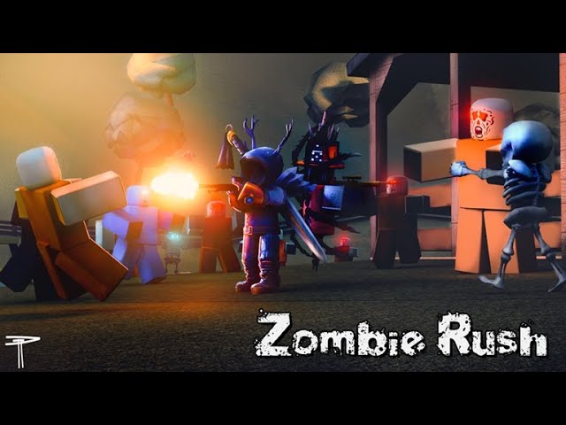 When Beacon Studio S Zombie Rush Is Literally Unplayable Due To An Exploiter Youtube - roblox zombie rush how to join beacon studio