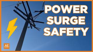 How can I protect my electronics from sudden power surges