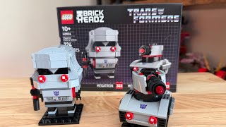 Brick H’eadz Transformers - Megatron Robot & Vehicle 