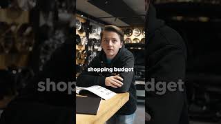 You Just Won A Shopping Budget