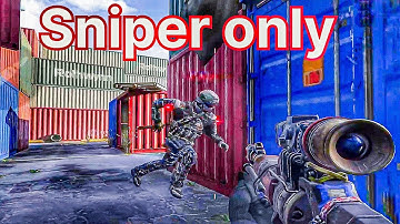 1v1 Sniper Only shipment call of duty mobile
