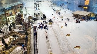 Горнолыжный курорт в Дубай( Ski Dubai)