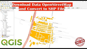 Download OpenStreetMap (OSM) in QGIS and Convert to ESRI Shapefile