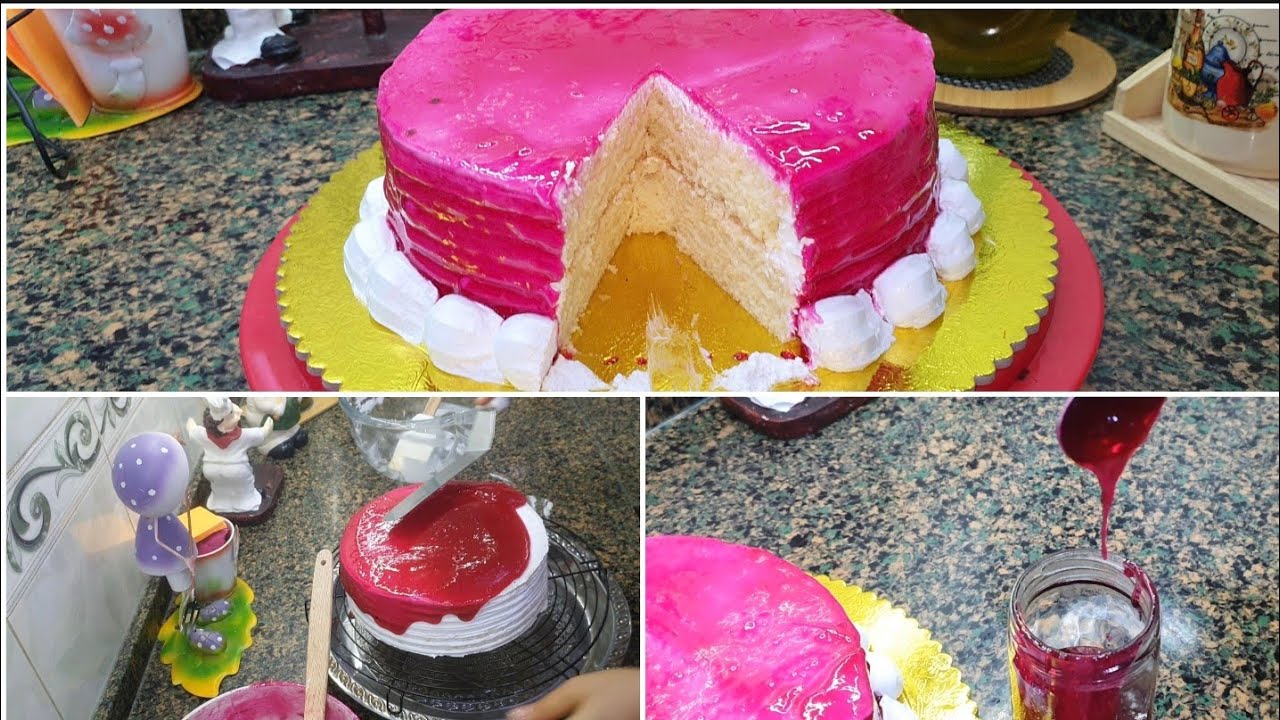 كيكه بطحين سبونج منزلي /والمروار صنع ايدي يخبل ويساعدج بشغل الكيك