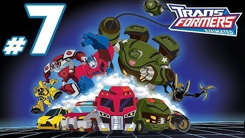 Transformers Animated - PART 7 - Best Drone Ever & Bulkhead is Patrick Star!