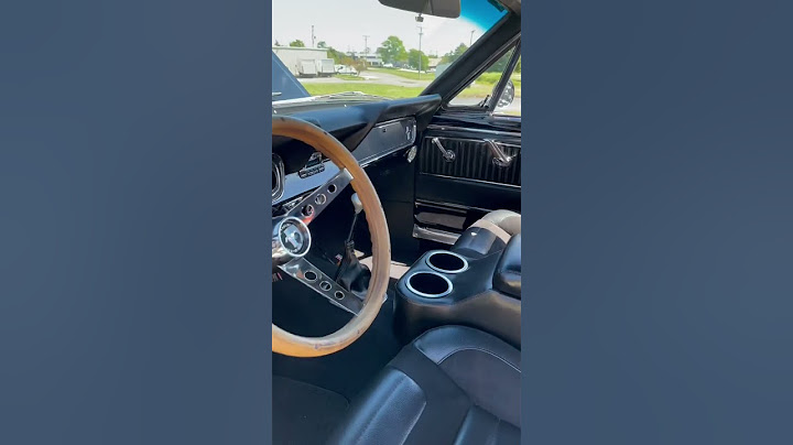 Checkout this beautiful 1966 Ford Mustang Coupe Restomod ! 😍