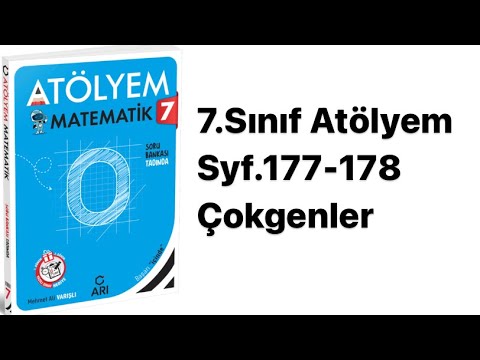 7.SINIF ATÖLYEM S.177-178 ÇOKGENLER