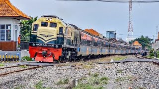 NGEBUT EDAN!! KOMPILASI KERETA API NGEBUT 120KM/H DI PULAU JAWA PART 20 | NOMOR 1 RAJANYA NGEBUT!