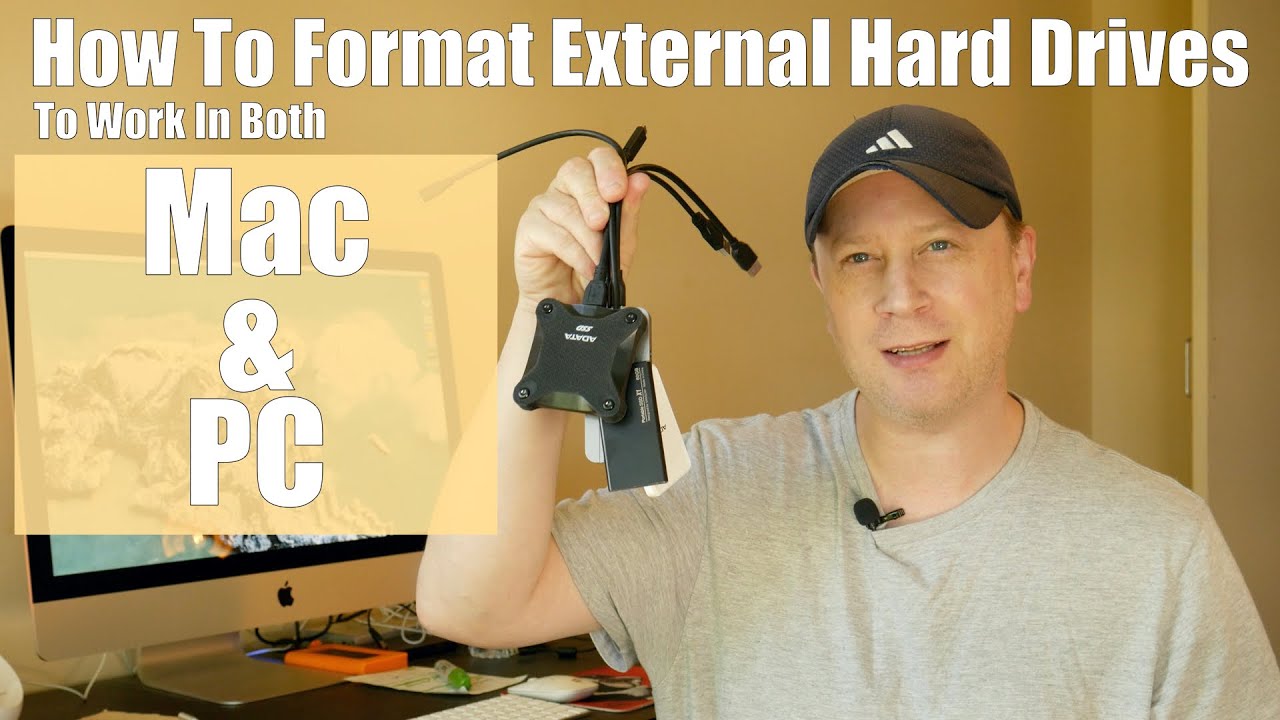 Paradis Ripples charme How To Format External Hard Drives So They Work On Both Macs and PCs -  YouTube