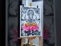 Art Transition 🚩🔥|Ganesh ji drawing 🕉️#art #transition #shorts #artshorts#viral