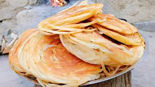 The Most Delicious Breakfast Laccha Paratha| |Villagelife| Villagefood|
