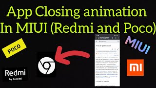 App closing animation in miui screenshot 4