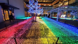 10万個のLEDがきらめく 神戸 西神オリエンタルホテル イルミネーション