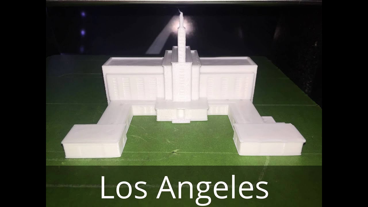 3D Printing - Los Angeles Temple