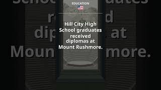 Mount Rushmore Graduation: 40 New Graduates! #Shorts