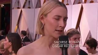 Oscar Red Carpet 2018 With Saoirse Ronan, Sandra Bullock and Margot Robbie