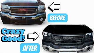 2005 GMC Sierra diy front end install