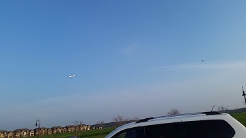 Maiden flight of a quick build dollartree foam rc plane