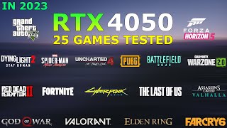 RTX 4050 Laptop Gaming Test - Test in 25 Games in 2023 - Budget Beast?