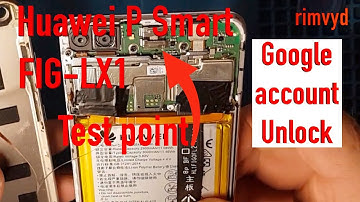 Huawei P Smart Fig LX1 FRP Google Account Unlock Android 9 1 0