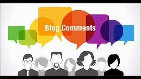 Blog comments tutorial