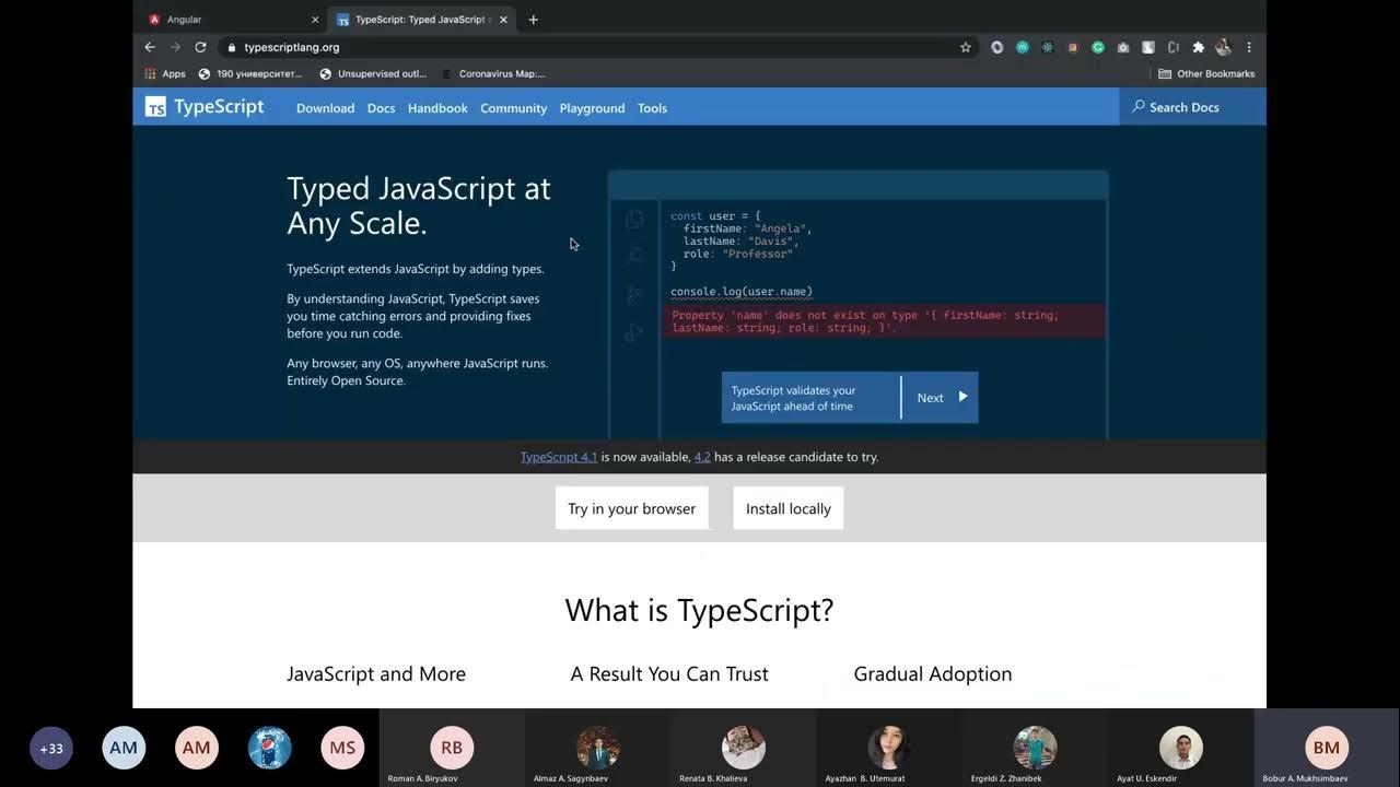 Lecture 4 - Introduction to Angular, TypeScript - YouTube