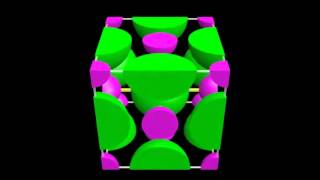 24- Halite (Sodium Chloride) unit cell
