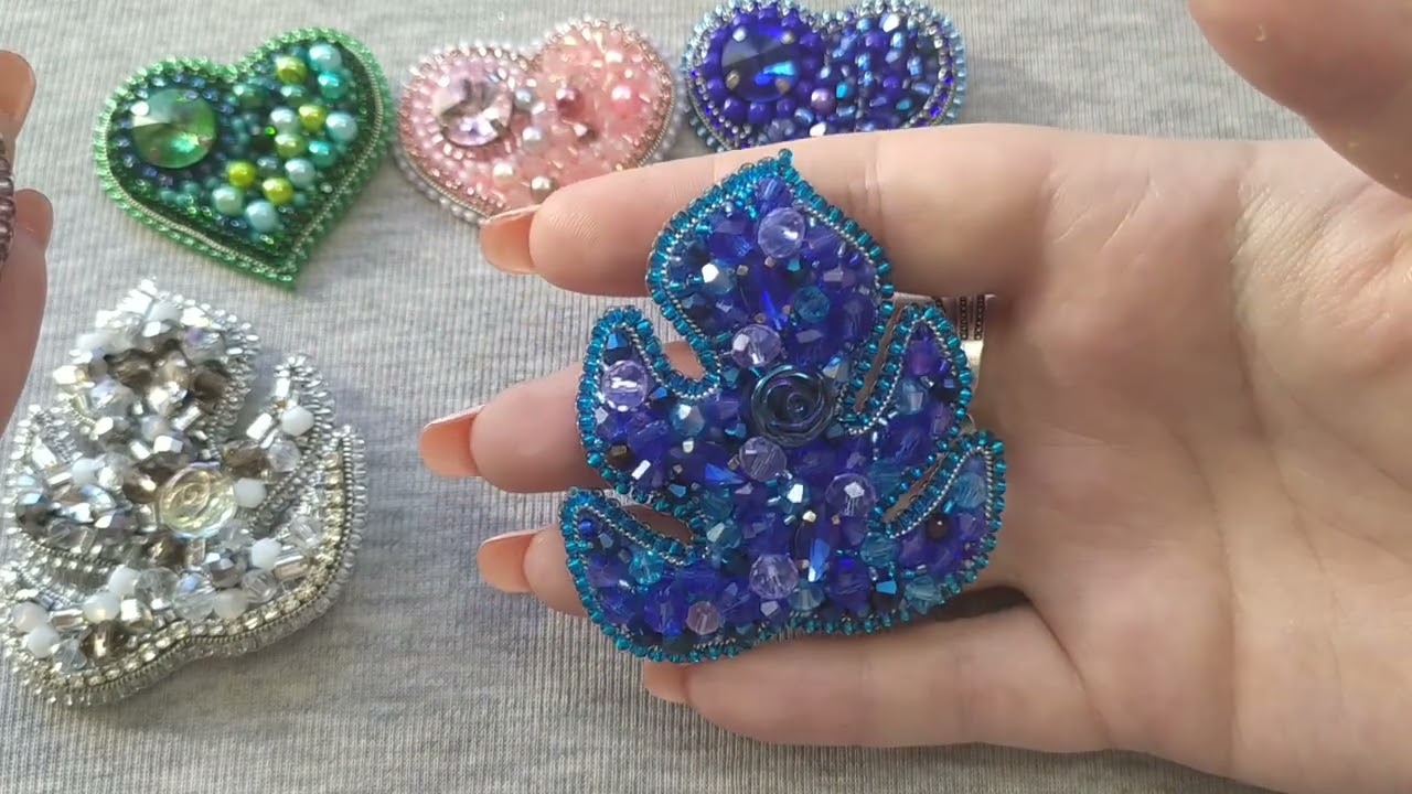 Готовые работы на продажу (броши)