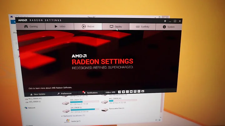 How to adjust Color Temperature under Windows (AMD Radeon, Kelvin)