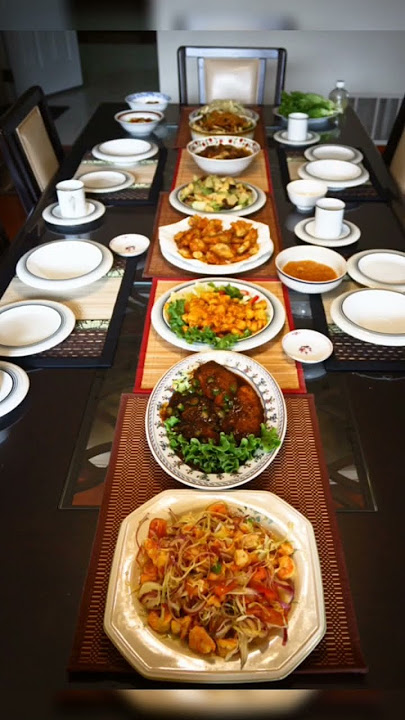 Chinese New Year Dinner #shorts