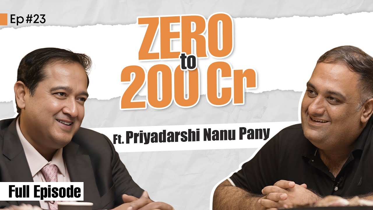 Zero to ₹200 Crores: CSM Technologies Story | Priyadarshi Nanu Pany | 