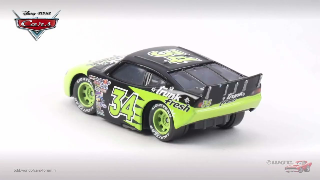 BDD World Of Cars Cars 1 Dirkson'D'Agostino - YouTube