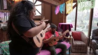 Workshop at Race Brook Lodge with Colectivo Semilla