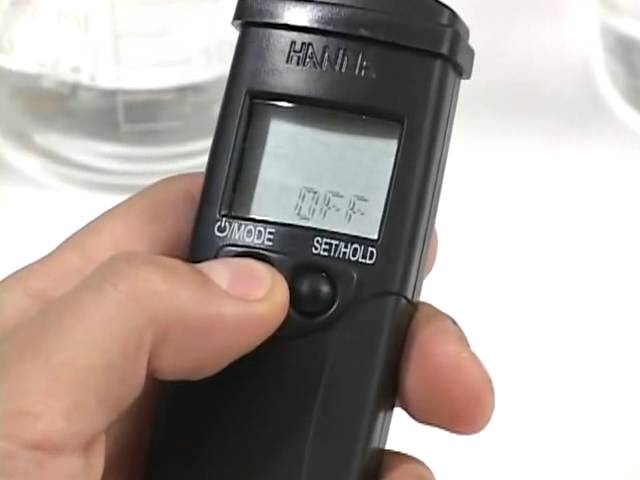 Uso do medidor de pH/EC/TDS HI98130 e HI98129 - YouTube