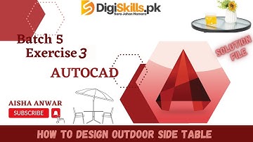 digiskills AutoCAD exercise 3 batch 5 | dstp 2.0 batch 5 autocad exercise 2023