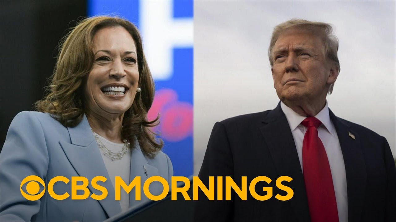 Harris and Trump campaign through battleground states with six weeks ...