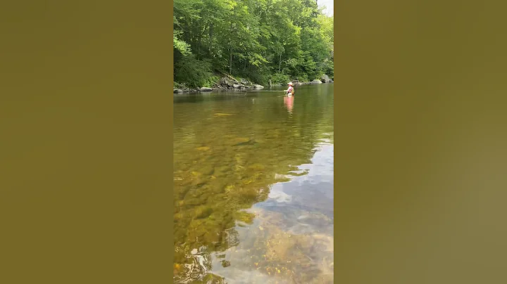 Alice fishing Farmington River 2020