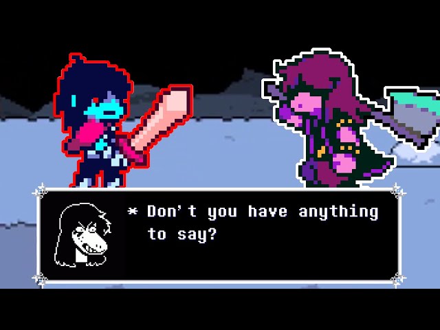 FIGURE vs Susie (DOORS vs Deltarune)