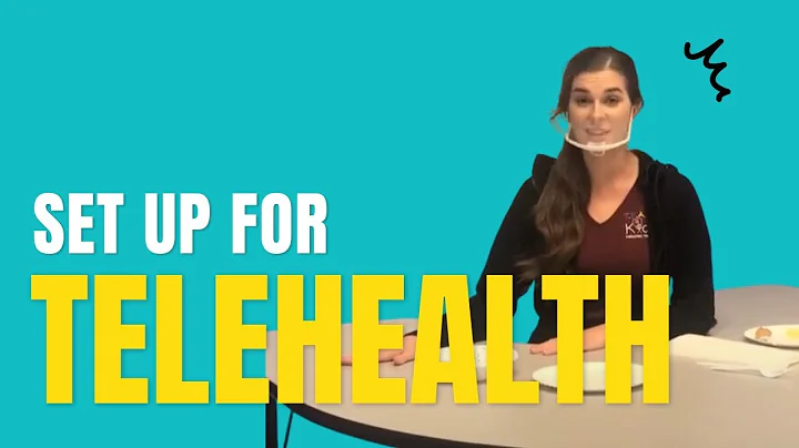 Setting up for a Telehealth Feeding Session