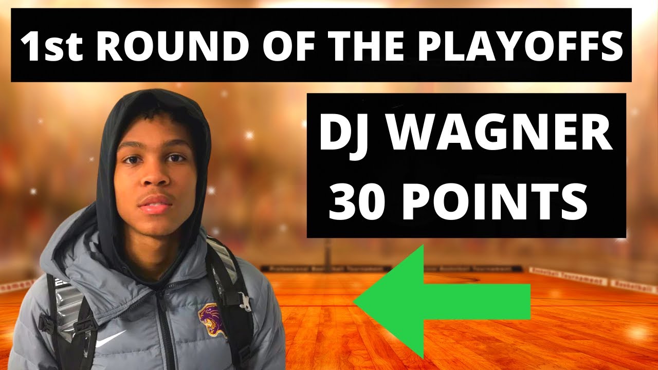 DJ WAGNER GOES OFF For 30 POINTS And Leads Camden Basketball To A ...
