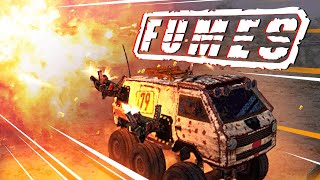 MAKING A POST APOCALYPTIC BATTLE TRUCK COVERED IN GUNS! - FUMES