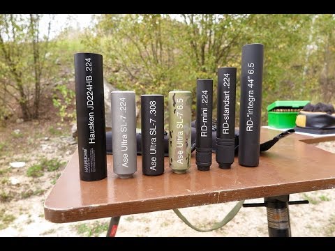 Тестирование дульных насадок-223  rem.