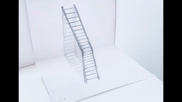 Change of perspective of a 3D object over a non-planar surface