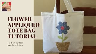 Applique Tote Bag Using a Cool Reverse Method - DIY Candy