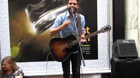 Passenger - Holes (Busking in Sydney 6/4/13)