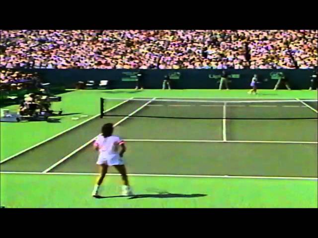 Chris Evert vs Gabriela Sabatini 1989 Lipton Championships final class=