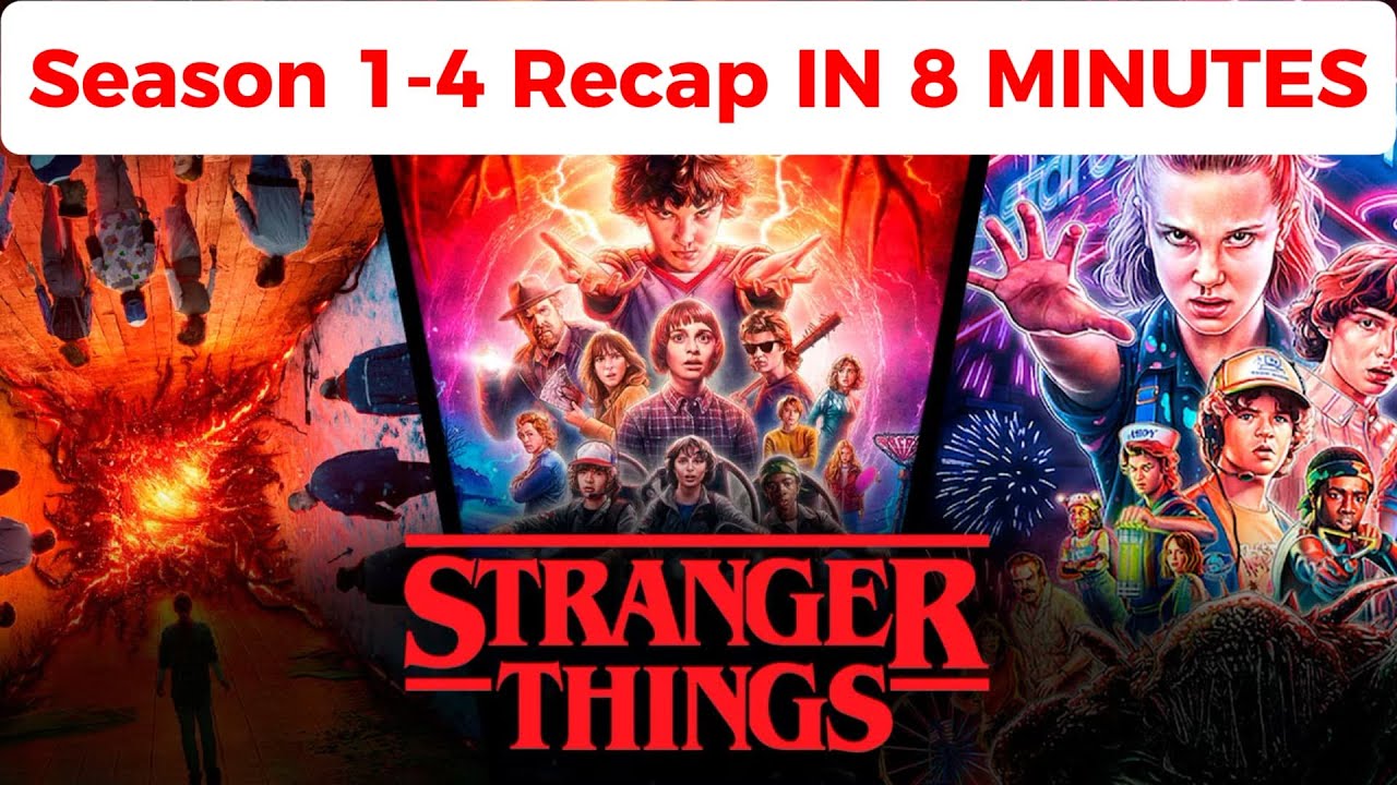 Stranger Things | Season 1-4 recap | ViraRecaps - YouTube