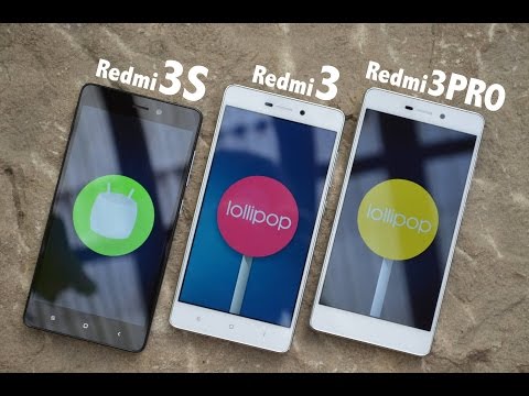 Xiaomi Redmi 3s vs. Redmi 3 vs. Redmi 3 PRO - Detailed view & Performance test