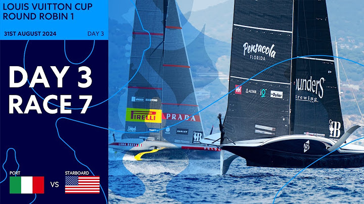 Luna Rossa Prada Pirelli vs. NYYC American Magic - Full Race 31/08/2024